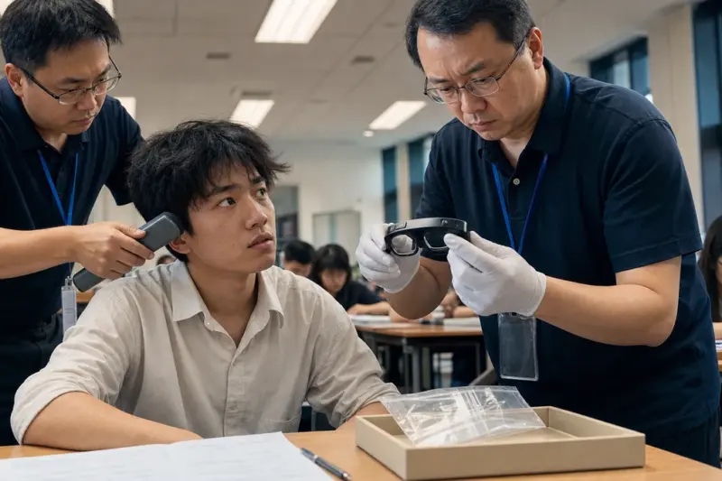 중국 화난농업대학, 기말고사서 AI 스마트안경 부정행위 적발