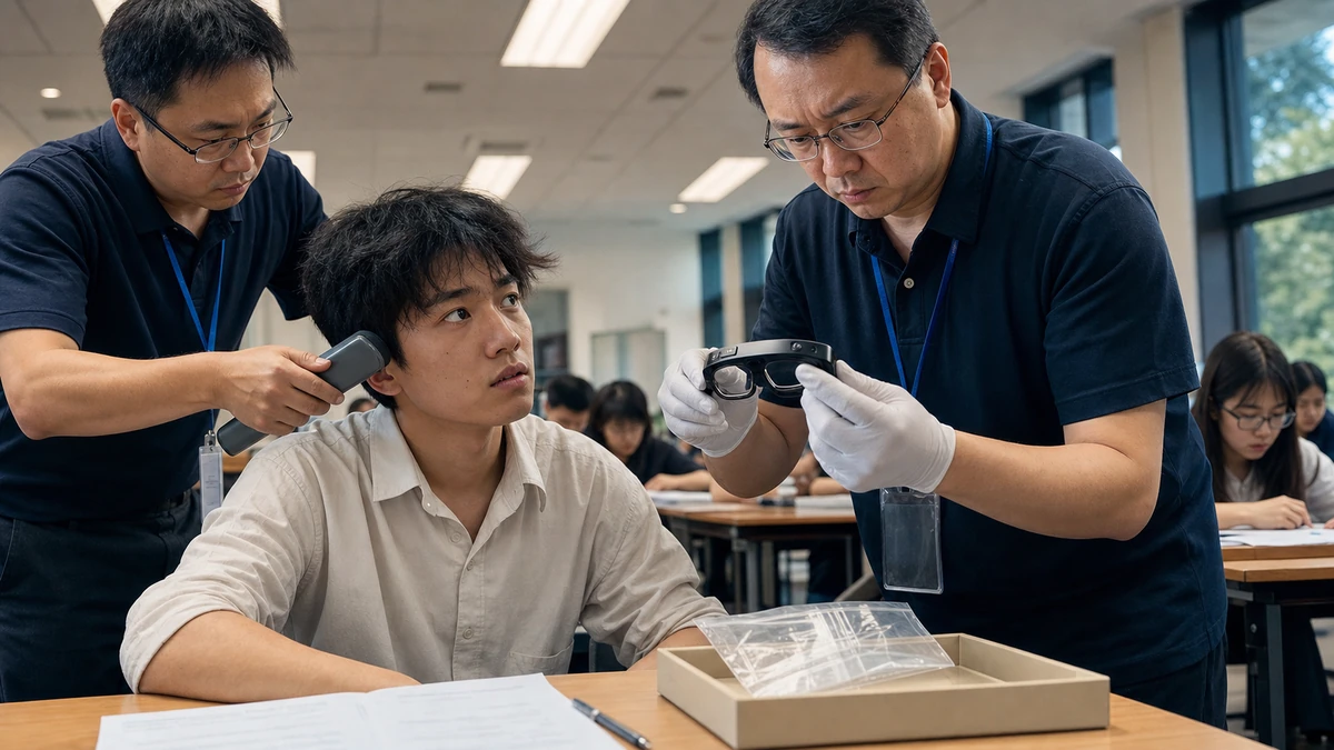 중국 화난농업대학, 기말고사서 AI 스마트안경 부정행위 적발