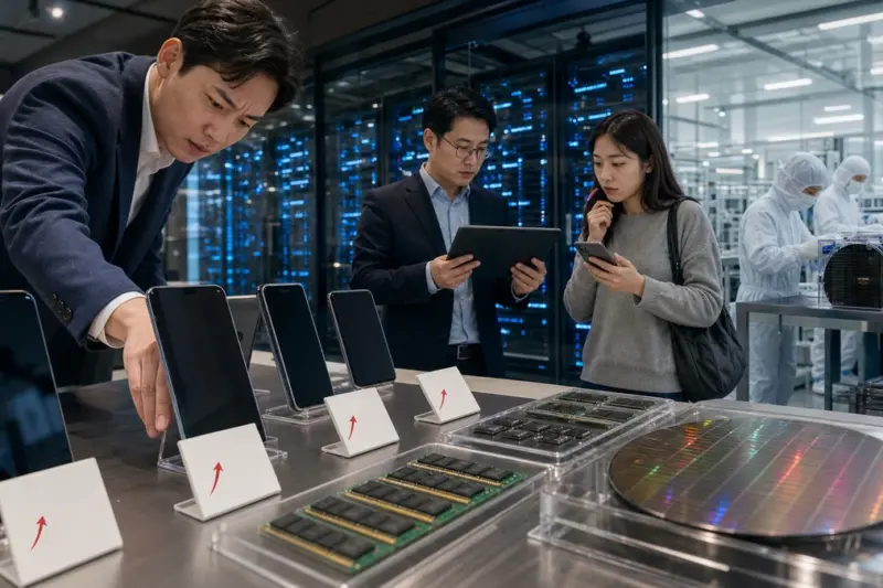 AI 수요에 메모리 공급난 장기화, 스마트폰 가격 인상 압력 확대