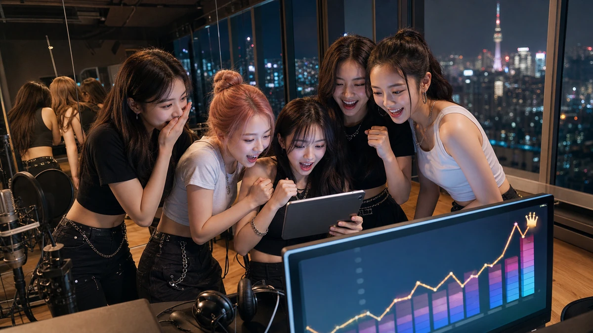 리센느 ‘LOVE ATTACK’, 데뷔 후 첫 멜론 ‘톱 100’ 1위