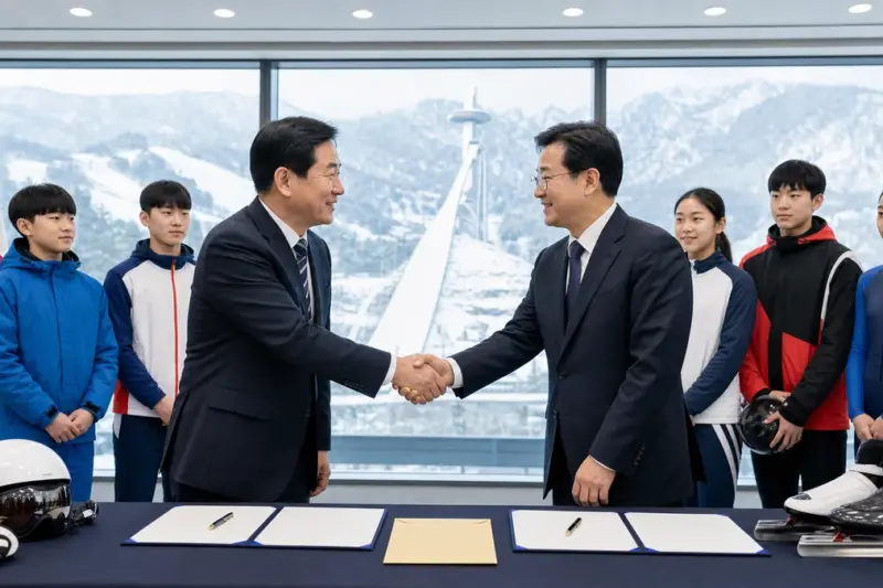 2018평창기념재단, 강원도체육회와 취약계층 청소년 선수 지원 협약
