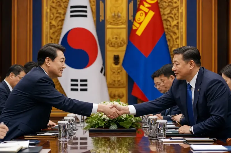 이재명 대통령·몽골 대통령, 한반도 평화 협력 강화하기로