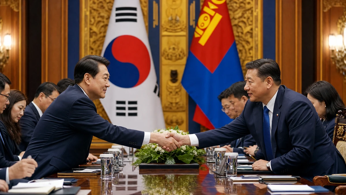 이재명 대통령·몽골 대통령, 한반도 평화 협력 강화하기로