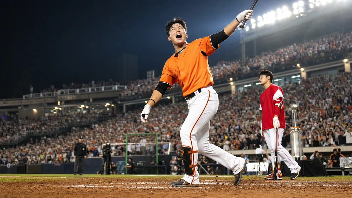 강백호, 오태곤과 연장 끝 데뷔 첫 KBO 올스타 홈런 더비 우승