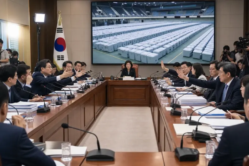국회, 투표용지 247만매 공개 재검표 일정 합의 불발