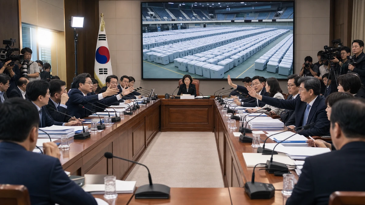 국회, 투표용지 247만매 공개 재검표 일정 합의 불발
