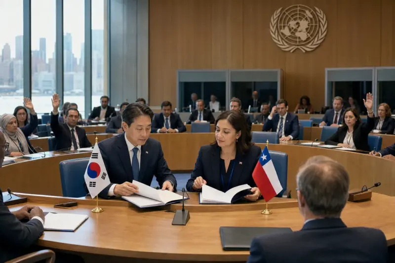 한국·칠레, 제4차 유엔해양총회 준비 결의안 협상 절차 개시