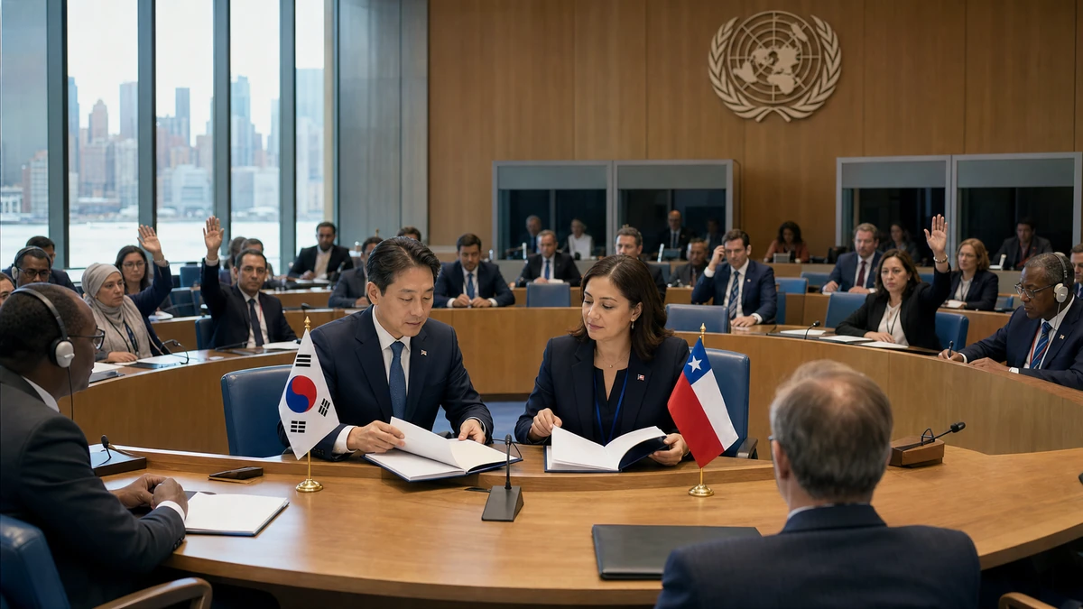 한국·칠레, 제4차 유엔해양총회 준비 결의안 협상 절차 개시