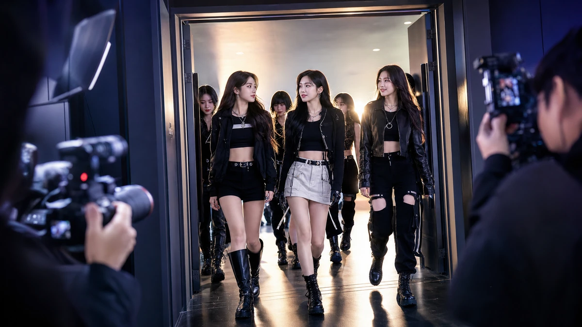 JYP 자회사 이닛엔터테인먼트, 새 걸그룹 아워버스데이 공개