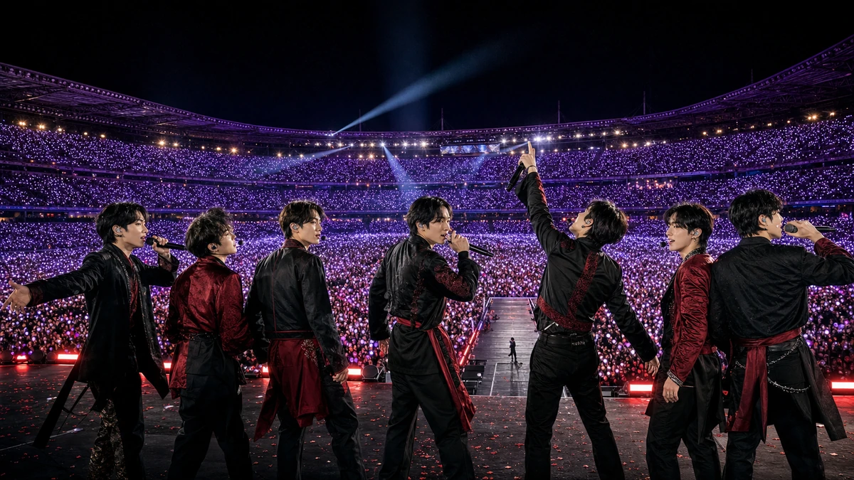BTS, ‘아리랑’ 유럽 투어 10회 전석 매진…71만7천명 동원