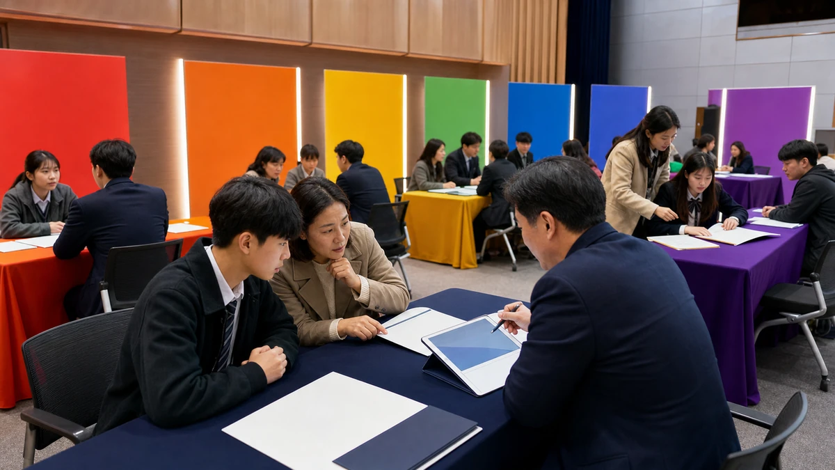 Seis universidades, una sola jornada: cómo Jeonbuk busca ordenar la carrera por el ingreso universitario en Corea del Su