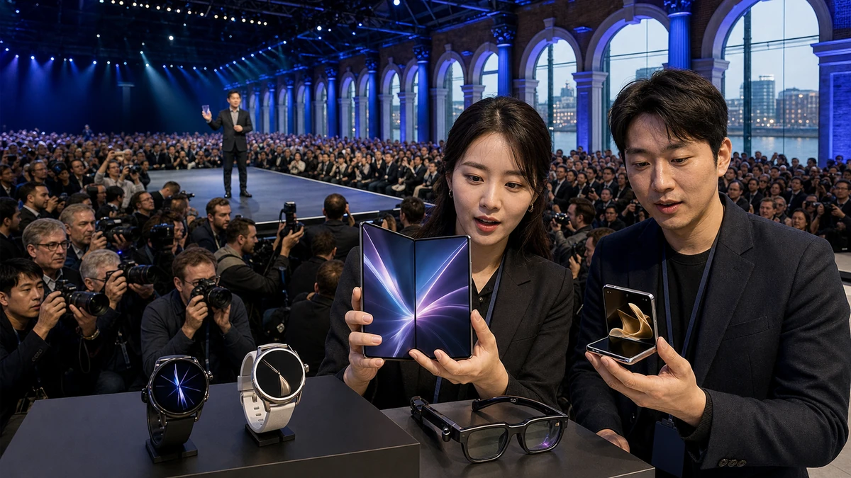 삼성전자, 런던서 갤럭시 Z폴드8·Z플립8 공개
