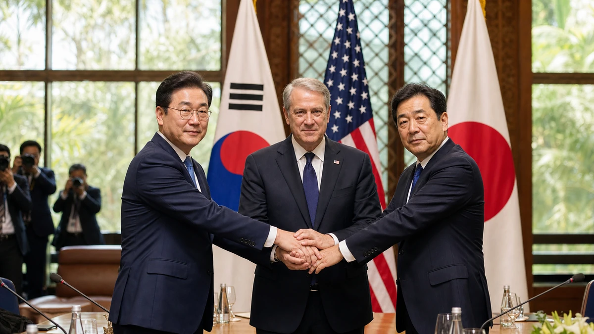 한미일 외교장관, 마닐라서 한반도 비핵화·대북 공조 재확인