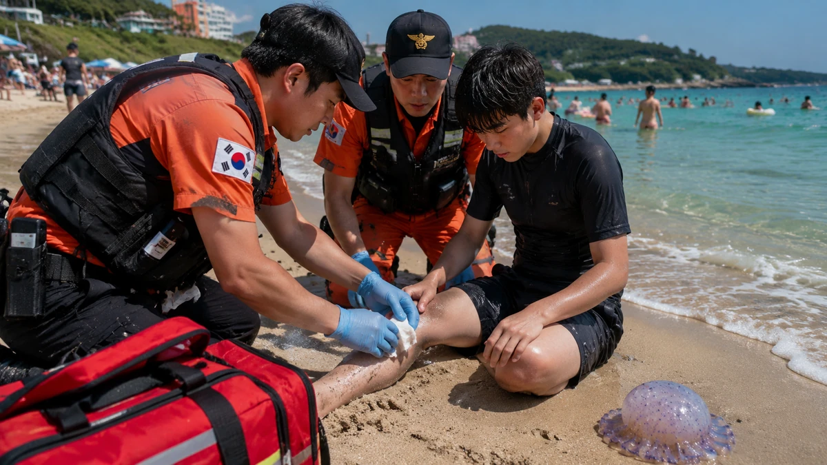 제주 해수욕장서 올여름 해파리 쏘임 7건…중문서 10대 피해