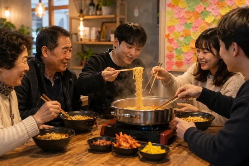 진주시, 라면 함께 먹는 고독사 예방 공간 ‘함께하모’ 운영
