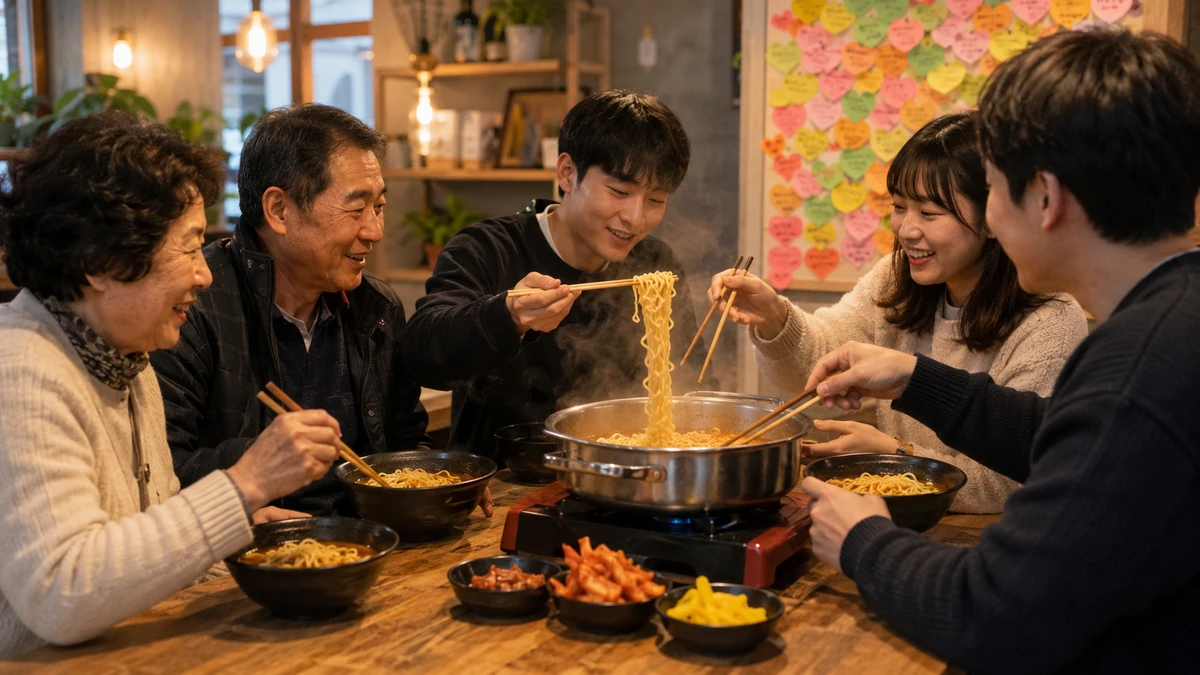 진주시, 라면 함께 먹는 고독사 예방 공간 ‘함께하모’ 운영