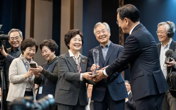 시청자미디어재단 미디어 노인일자리 사업, 보건복지부 장관상 수상