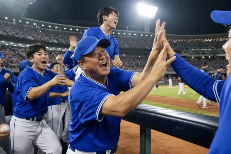 삼성, 롯데에 9-7 승리…박진만 감독 통산 300승