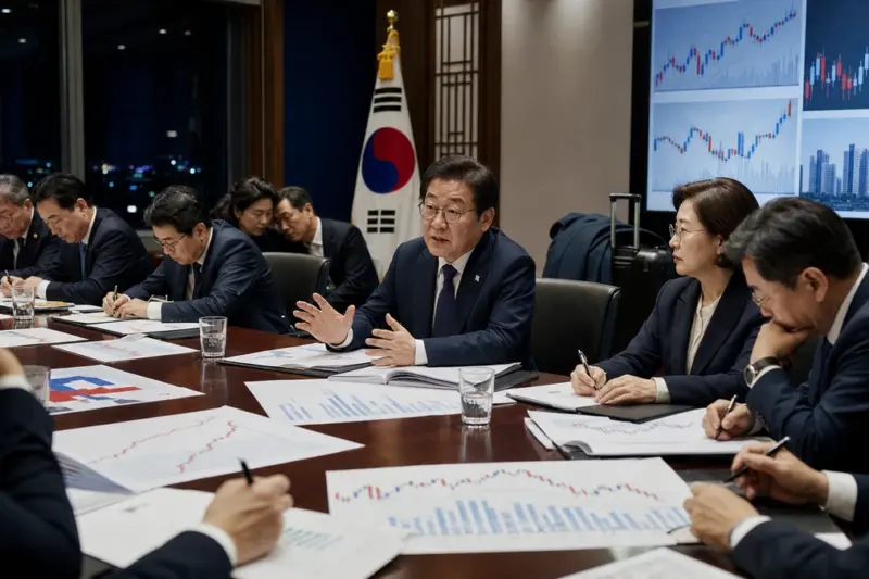 이재명 대통령, 순방 귀국 당일 부동산·주식시장 7시간 30분 점검