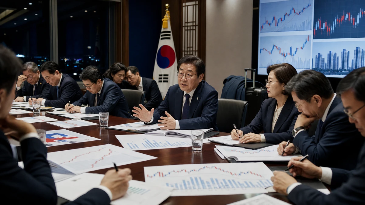 이재명 대통령, 순방 귀국 당일 부동산·주식시장 7시간 30분 점검