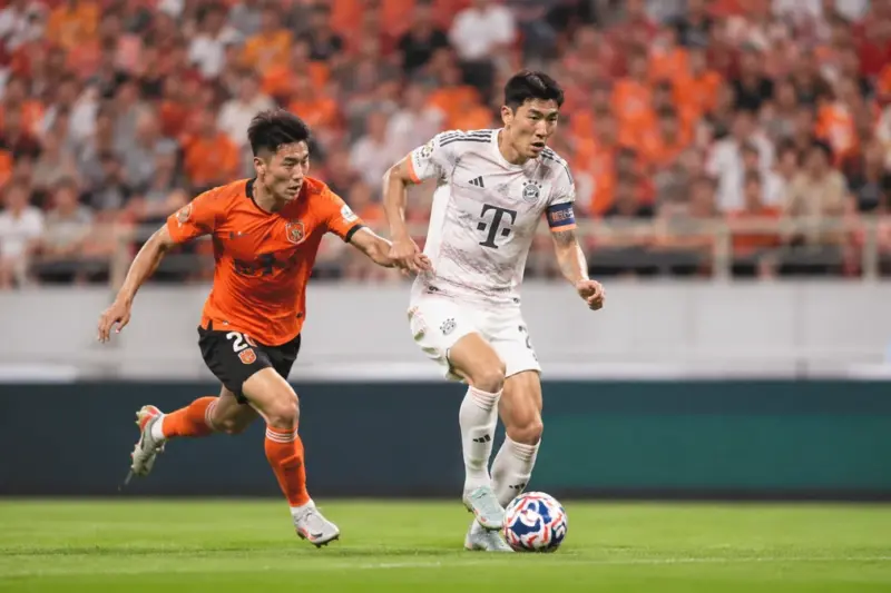 바이에른 뮌헨, 제주 SK와 친선경기서 2-1 승리…김민재 주장 완장