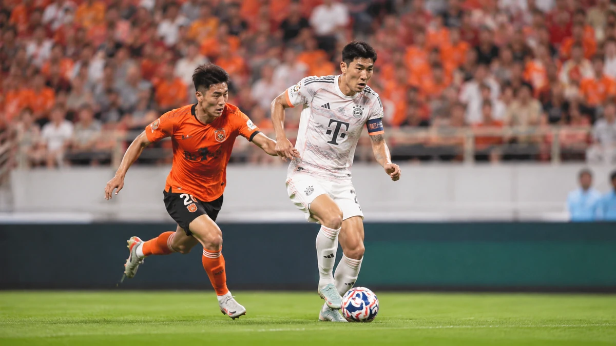 바이에른 뮌헨, 제주 SK와 친선경기서 2-1 승리…김민재 주장 완장