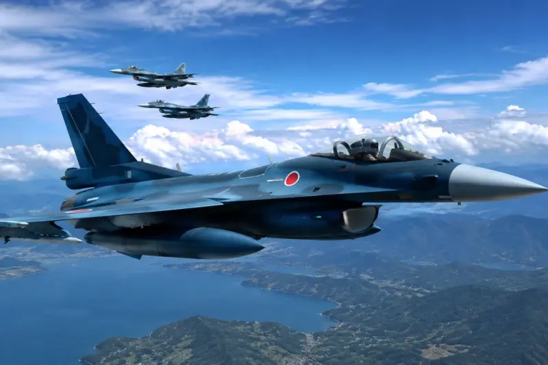 일본 F-2 전투기 인도 첫 파견 공동훈련 조율