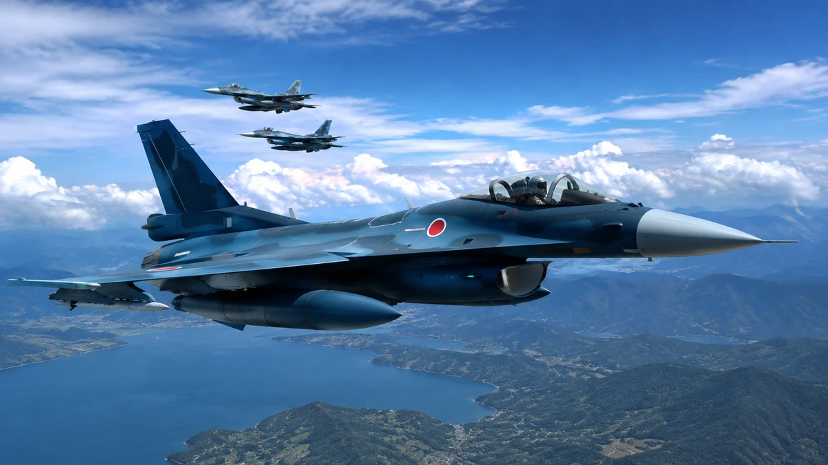 일본 F-2 전투기 인도 첫 파견 공동훈련 조율