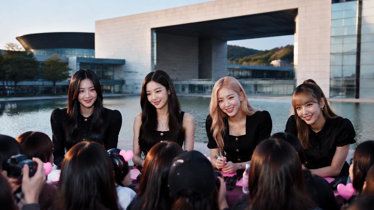 블랙핑크, 데뷔 10주년 맞아 국립중앙박물관서 4인 완전체 팬 이벤트 개최