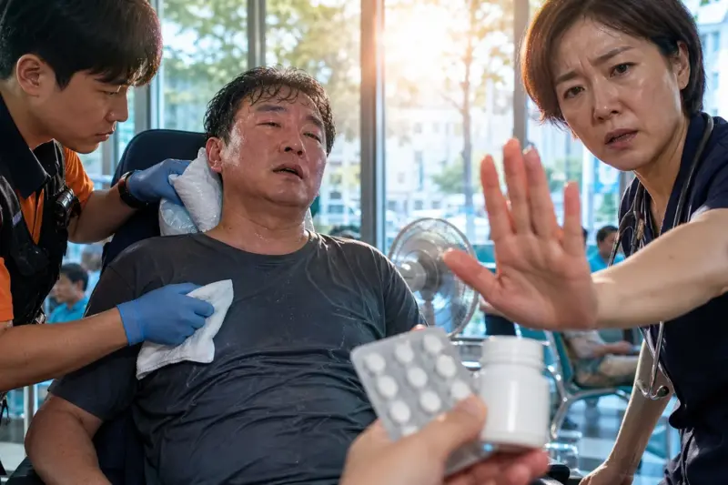 한국건강증진개발원 “온열질환에 해열제 사용하면 안 돼”