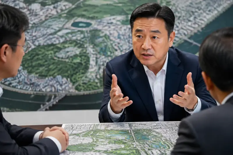 용산구, 용산공원 주택 공급 검토에 반대 입장