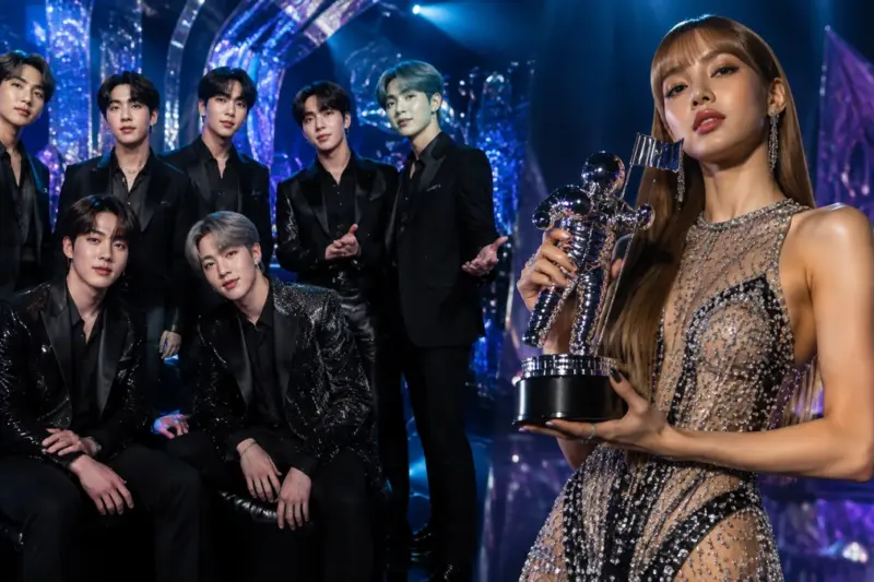 BTS·리사, 2026 MTV VMA 후보 선정