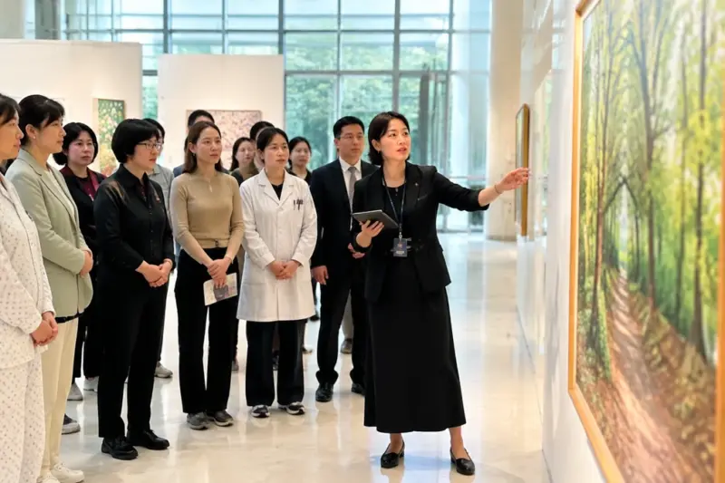 국립암센터, 개원 25주년 특별전 ‘산책’ 개최
