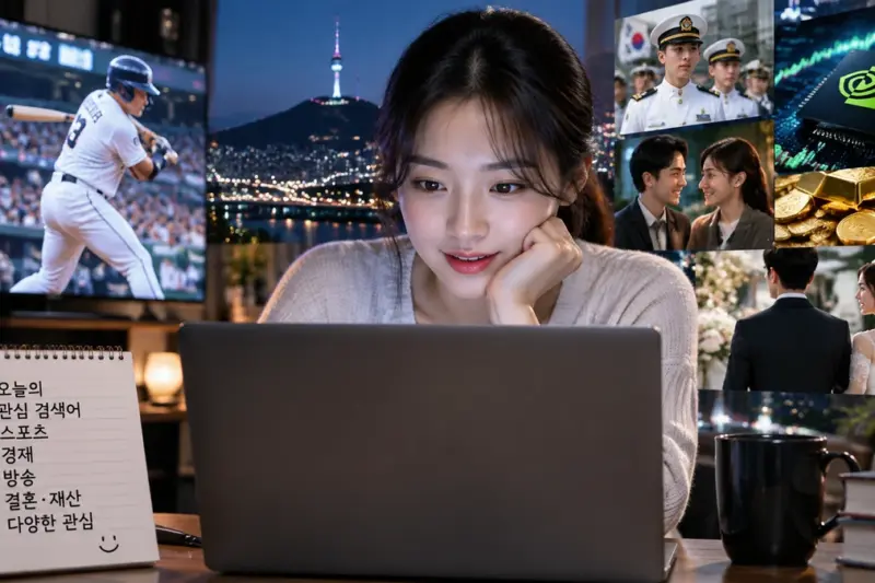 2026년 8월 22일 구글 급상승 검색어 1위 MLB…신랑 검색량 2000+