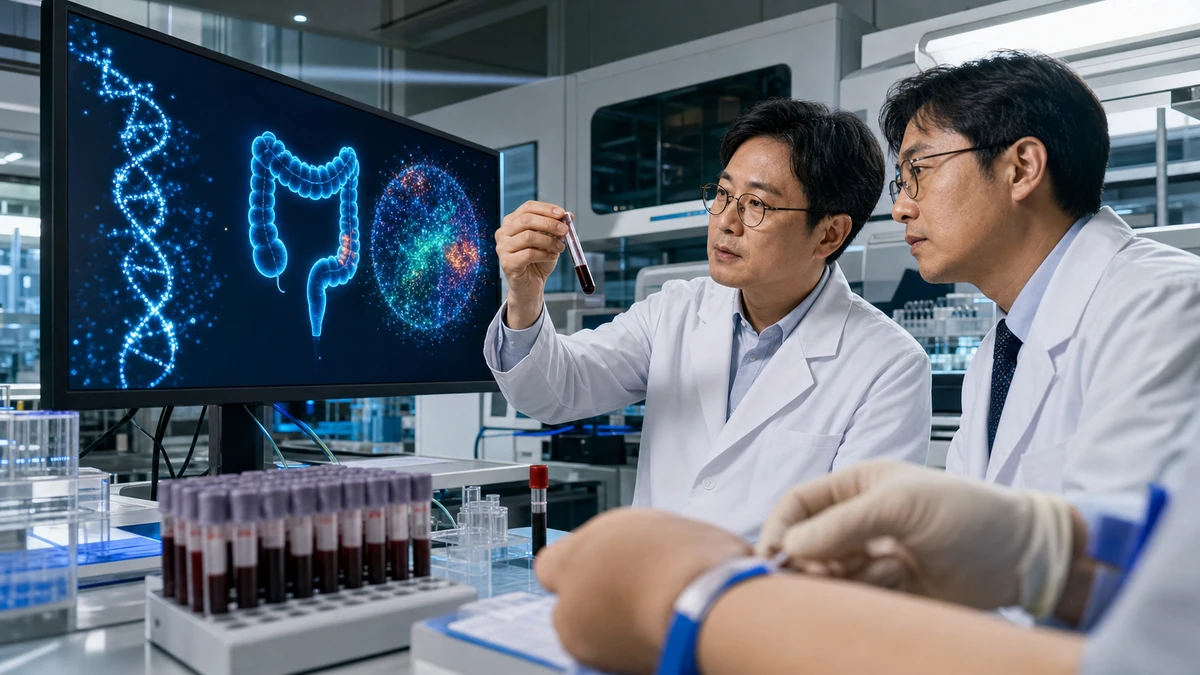 서울아산병원, AI 세포유리DNA 혈액검사로 대장암 민감도 90.4% 확인