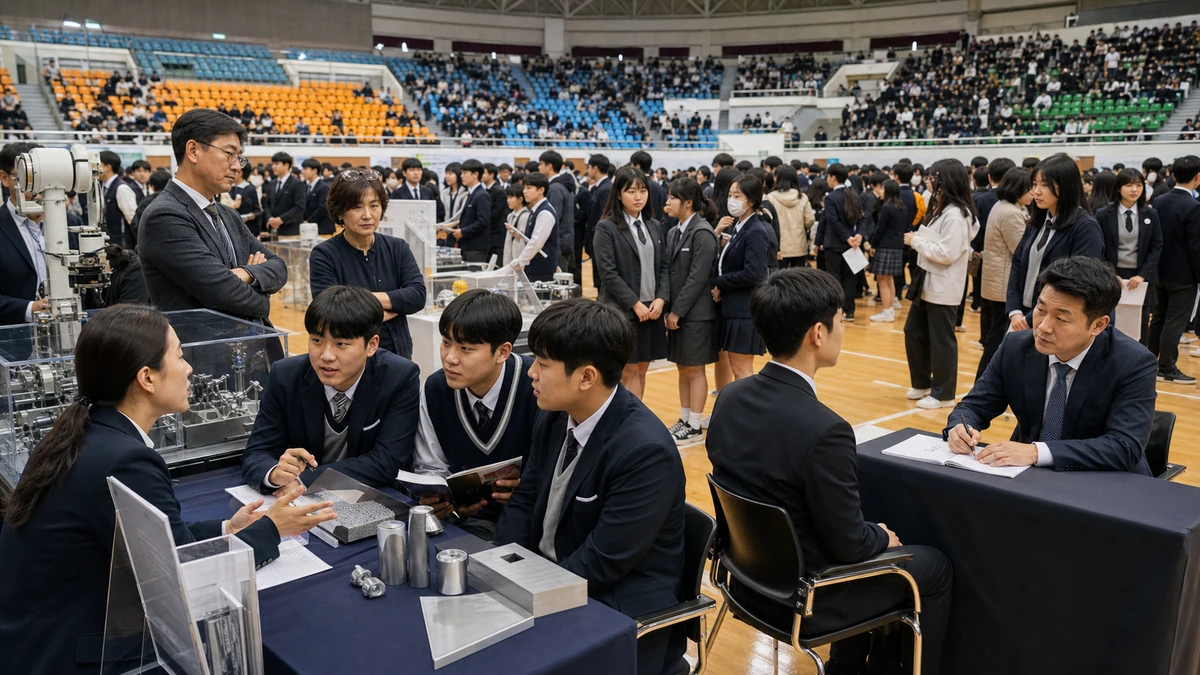 포항 직업계고 취업박람회에 학생·학부모 2천여 명 참여