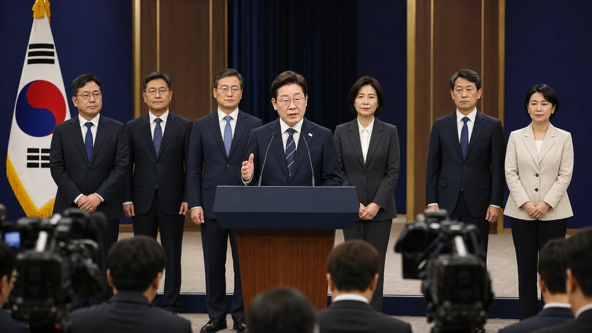이재명 대통령, 재정경제·법무·국방 등 6개 부처 장관 후보자 지명