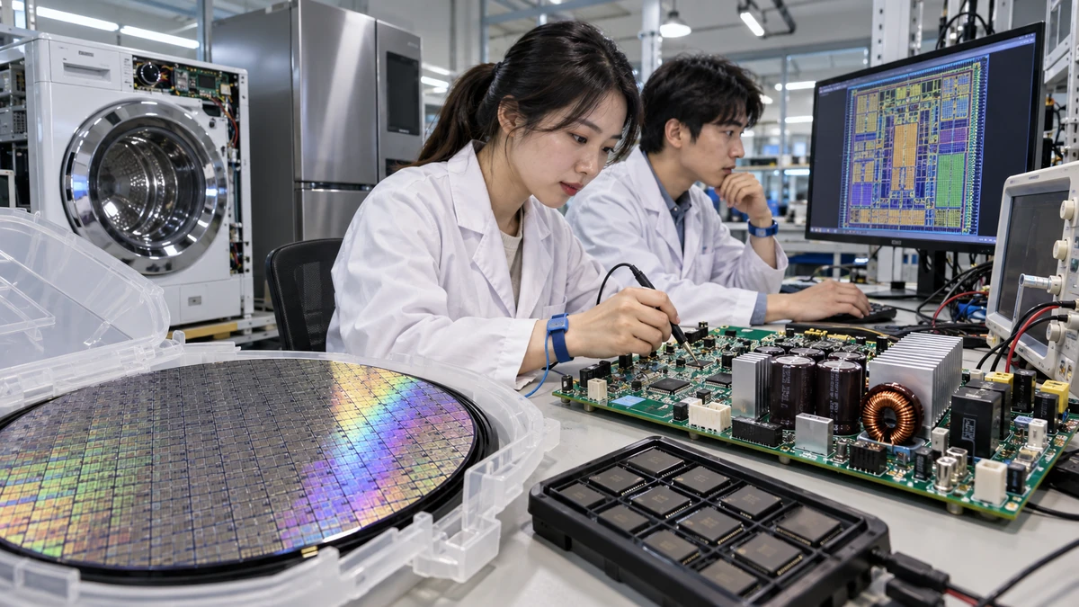 반도체산업, 설계·제조 기업과 관련 서비스로 전자산업 확대 뒷받침