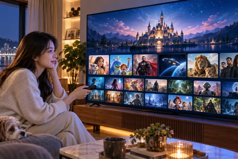 디즈니+, 영화·TV 프로그램과 브랜드별 콘텐츠 허브 제공