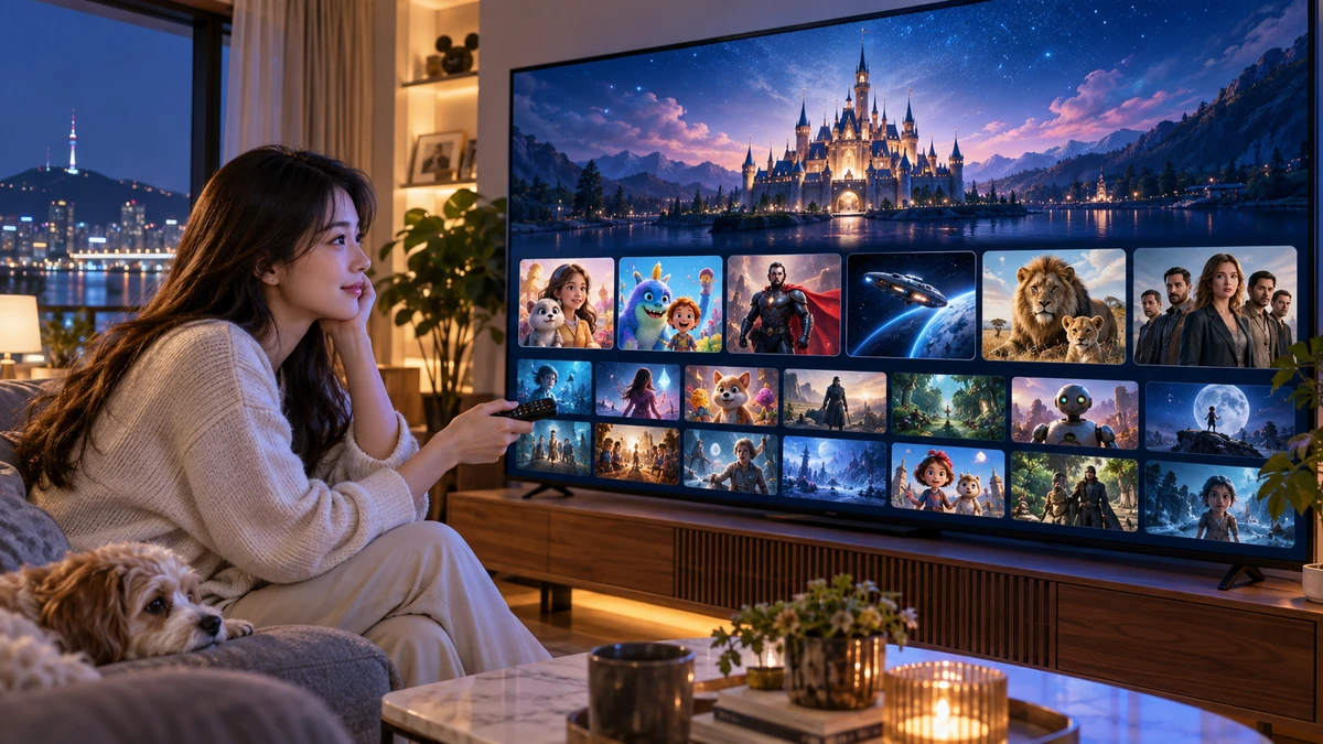 디즈니+, 영화·TV 프로그램과 브랜드별 콘텐츠 허브 제공