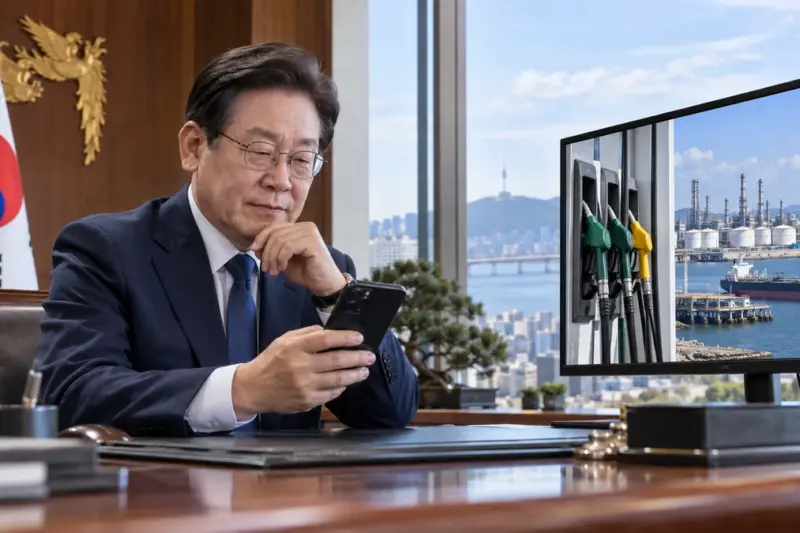 이재명 대통령, 국제유가 급등에도 국내 휘발유·경유 가격 안정 유지 방침
