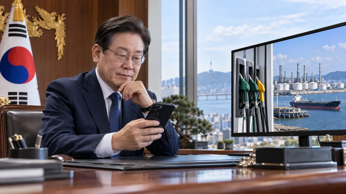 이재명 대통령, 국제유가 급등에도 국내 휘발유·경유 가격 안정 유지 방침