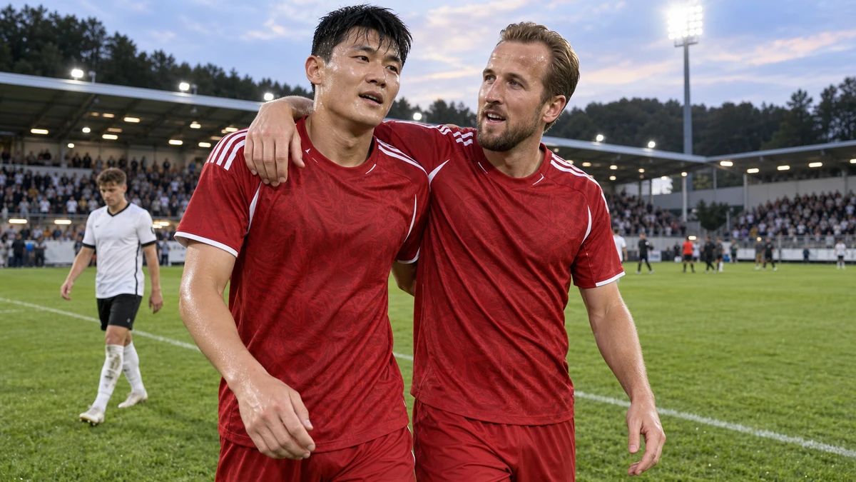김민재 시즌 리그 첫 풀타임, 뮌헨 케인 결승골로 엘버스베르크에 2-1 승리