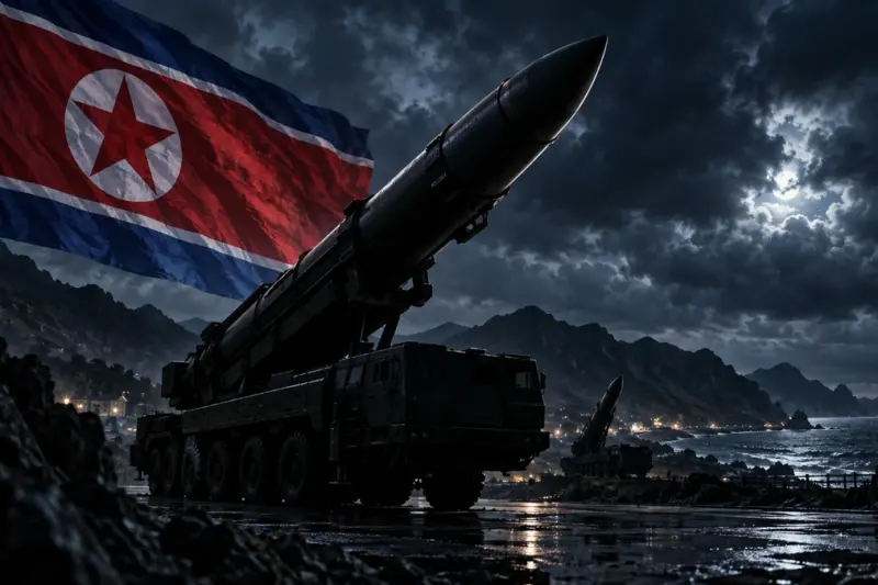 북한, 원산 일대서 동해상으로 단거리 탄도미사일 2발 발사