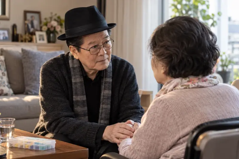 태진아, 치매 아내 이옥형 씨 7년째 간병 생활 공개