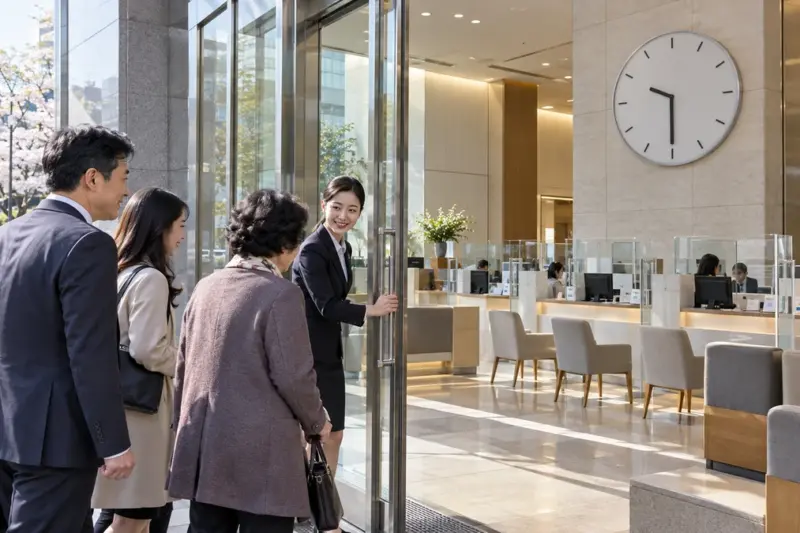 내년 4월 은행 점포 오전 9시30분 개점