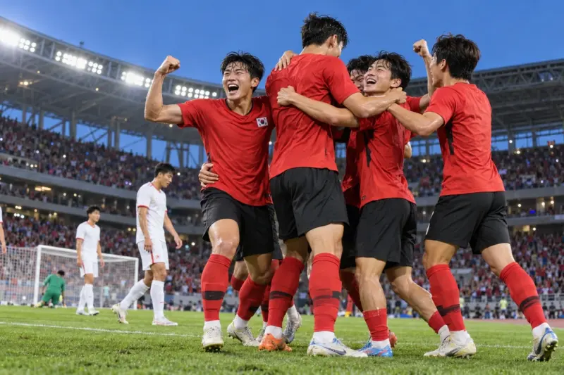 한국 U-23 남자 축구, 중국에 2-1 역전승으로 아시안게임 결승 진출