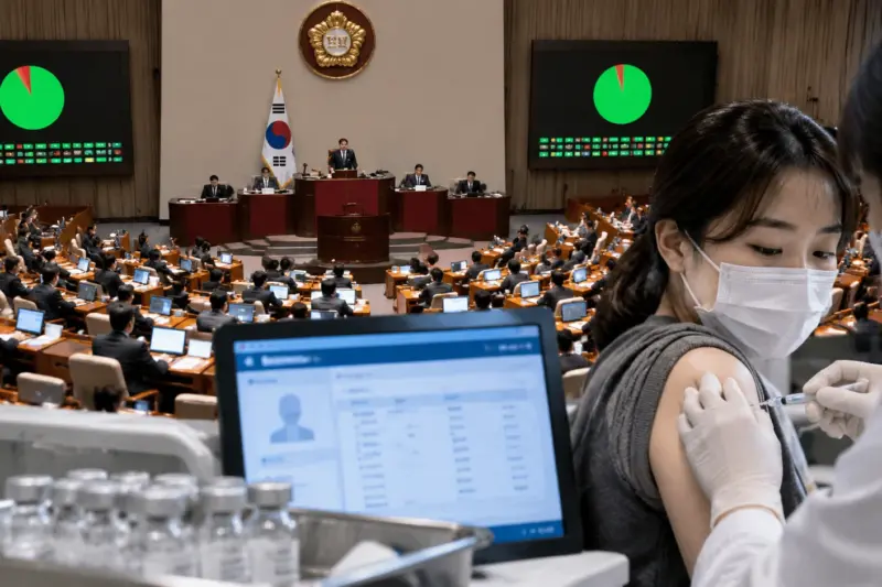 '예방접종관리법' 제정안 국회 본회의 통과, 비급여 접종도 기록 의무화