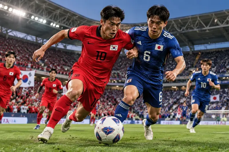 2026 아시안게임 남자축구 한일 결승, 3일 오후 7시 30분 경기 시간과 중계 채널