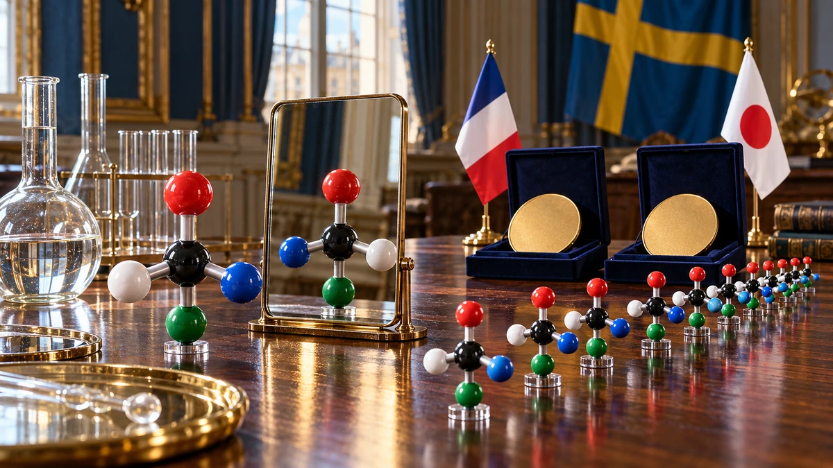 Henri Kagan e Kenso Soai dividem o Nobel de Química de 2026